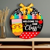 image:imagePersonalized Welcome Door Sign for Classroom  Custom Teacher Name Sign Classroom Door Sign Back To School Decoration Teacher Signs for Classroom Custom Name TeacherWelcome to