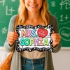 image:imagePersonalized Welcome Door Sign for Classroom  Custom Teacher Name Sign Classroom Door Sign Back To School Decoration Teacher Signs for Classroom Custom Name TeacherComposition Notebook