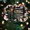 image:imageBestie Ornament Personalized  Best Friend Besties Ornament Unbiological Sister Ornaments Personalized Acrylic for BFF Soul Sisters