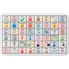 image:imageCore Vocabulary Rug Communication Rugs for Kids Sped Classroom Rug Autism Carpet Speech Therapist Decor Classroom Carpet Back to School Mat for Kids Room Decor STYLE4 Small 3x5 feet