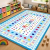 image:imagePersonalized Classroom Rug for Teachers Pink Checkered Gingham Classroom Carpet for Preschool Daycare Reading Corner  Custom Teacher Name Kindergarten Welcome Rug Back to School Decor 1 A4A7