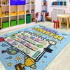 image:imagePersonalized Teacher Classroom Rug  Back to School Welcome Mat with A Plus Style  Custom Teacher Gift for Classroom Decor Composition Notebook Rugs Gift Crayon BoxSticky Note