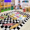 image:imagePersonalized Teacher Classroom Rug  Back to School Welcome Mat with A Plus Style  Custom Teacher Gift for Classroom Decor Composition Notebook Rugs Gift Crayon BoxComposition Notebook
