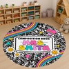 image:imagePersonalized Teacher Round Rug with Name  Custom Composition Notebook Carpet for Reading Corner Classroom  Soft Area Mat with Crayon Gift for Teachers Kids Floor Mat Music NoteComposition Notebook 01