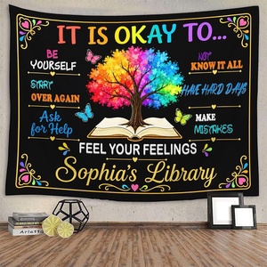 image:imageCustomize Classroom Tapestry Decor Custom Composition Notebook Welcome Teachers Name Classrooms Banner Custom Classroom Tapestries Welcome To My Class Wall Hanging Kindergarten Learning Design 115