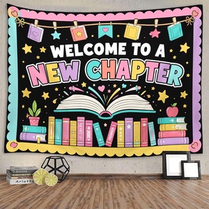 image:imageCustomize Classroom Tapestry Decor Custom Composition Notebook Welcome Teachers Name Classrooms Banner Custom Classroom Tapestries Welcome To My Class Wall Hanging Kindergarten Learning Design 117