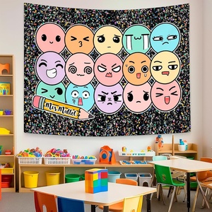 image:imageCustomize Classroom Tapestry Decor Custom Composition Notebook Welcome Teachers Name Classrooms Banner Custom Classroom Tapestries Welcome To My Class Wall Hanging Kindergarten Learning Design 1Design 1
