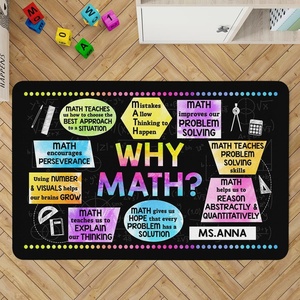 image:imageMathematics Education Rug  School Math Formulas Area Rugs for Playroom Classroom Educational Learning Rugs Carpet for Boys Girls Room Rugs Decor Math Teacher DecorMath D3