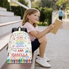 image:imagePersonalized Backpack with Name  Cute Affirmation School Bag Custom Backpack Gift for Back to School Travel Daily Use A5A1