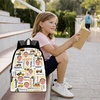 image:imagePersonalized Backpack with Name  Cute Affirmation School Bag Custom Backpack Gift for Back to School Travel Daily Use A5A2