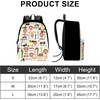 image:imagePersonalized Backpack with Name  Cute Affirmation School Bag Custom Backpack Gift for Back to School Travel Daily Use A5A2