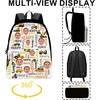 image:imagePersonalized Backpack with Name  Cute Affirmation School Bag Custom Backpack Gift for Back to School Travel Daily Use A5A2