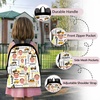 image:imagePersonalized Backpack with Name  Cute Affirmation School Bag Custom Backpack Gift for Back to School Travel Daily Use A5A2