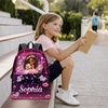 image:imagePersonalized Backpack with Name  Cute Affirmation School Bag Custom Backpack Gift for Back to School Travel Daily Use A5A3