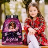 image:imagePersonalized Backpack with Name  Cute Affirmation School Bag Custom Backpack Gift for Back to School Travel Daily Use A5A3