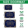image:imagePersonalized Christian Welcome Mat Custom Family Name Bible Verse Doormat Religious Outdoor Front Door Mat for Christmas Birthday Faith Home Decor Entryway Rug Christian Decorations D3D10