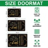 image:imagePersonalized Christian Welcome Mat Custom Family Name Bible Verse Doormat Religious Outdoor Front Door Mat for Christmas Birthday Faith Home Decor Entryway Rug Christian Decorations D3D9