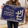 image:imagePersonalized Christian Welcome Mat Custom Family Name Bible Verse Doormat Religious Outdoor Front Door Mat for Christmas Birthday Faith Home Decor Entryway Rug Christian Decorations D3D4
