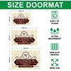 image:imagePersonalized Christian Welcome Mat Custom Family Name Bible Verse Doormat Religious Outdoor Front Door Mat for Christmas Birthday Faith Home Decor Entryway Rug Christian Decorations D3D2
