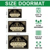 image:imagePersonalized Christian Welcome Mat Custom Family Name Bible Verse Doormat Religious Outdoor Front Door Mat for Christmas Birthday Faith Home Decor Entryway Rug Christian Decorations D3D1