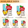 image:imagePersonalized Teacher Appreciation Gifts Teacher Door Signs Welcome Sign for Classroom Door Floral Teacher Name Sign Back to School Door Hanger Teacher Gifts from Students Wooden Plaque Love
