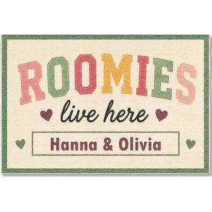 image:imageCustom College Era Doormat Personalized Dorm Room Welcome Mat with Name and Year College Student Gift Campus Apartment Door Rug 8