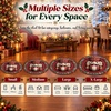 image:imageCustomized Christmas Round Rug 3D Optical Illusion Area Rug Santa Claus Gnome Snowman Rugs Circle Entryway Front Door Washable for Home Decor for Living Room Kids Girls XMAS08Xmas09