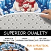 image:imageCustomized Christmas Round Rug 3D Optical Illusion Area Rug Santa Claus Gnome Snowman Rugs Circle Entryway Front Door Washable for Home Decor for Living Room Kids Girls XMAS08Xmas38