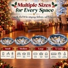 image:imageCustomized Christmas Round Rug 3D Optical Illusion Area Rug Santa Claus Gnome Snowman Rugs Circle Entryway Front Door Washable for Home Decor for Living Room Kids Girls XMAS08Xmas08