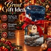image:imageCustomized Christmas Round Rug 3D Optical Illusion Area Rug Santa Claus Gnome Snowman Rugs Circle Entryway Front Door Washable for Home Decor for Living Room Kids Girls XMAS08Xmas27
