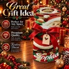 image:imageCustomized Christmas Round Rug 3D Optical Illusion Area Rug Santa Claus Gnome Snowman Rugs Circle Entryway Front Door Washable for Home Decor for Living Room Kids Girls XMAS08Xmas01
