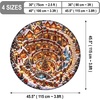 image:imageCustomized Christmas Round Rug 3D Optical Illusion Area Rug Santa Claus Gnome Snowman Rugs Circle Entryway Front Door Washable for Home Decor for Living Room Kids Girls XMAS08Xmas32