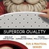 image:imageCustomized Christmas Round Rug 3D Optical Illusion Area Rug Santa Claus Gnome Snowman Rugs Circle Entryway Front Door Washable for Home Decor for Living Room Kids Girls XMAS08Xmas11
