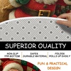 image:imageCustomized Christmas Round Rug 3D Optical Illusion Area Rug Santa Claus Gnome Snowman Rugs Circle Entryway Front Door Washable for Home Decor for Living Room Kids Girls XMAS08Xmas01