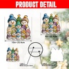 image:imagePersonalized 3D Snowman LED Light Box Christmas Grandma Grandpa Snowman with Kids Name LED Night Light 3D Effect Gift for Grandma Nana Gigi from Granddaughter Grandson on ChristmasSNOWMAN01