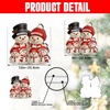 image:imagePersonalized 3D Snowman LED Light Box Christmas Grandma Grandpa Snowman with Kids Name LED Night Light 3D Effect Gift for Grandma Nana Gigi from Granddaughter Grandson on ChristmasSNOWMAN04