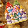 image:imagePersonalized 3D Snowman LED Light Box Christmas Grandma Grandpa Snowman with Kids Name LED Night Light 3D Effect Gift for Grandma Nana Gigi from Granddaughter Grandson on ChristmasSNOWMAN03