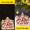 image:imagePersonalized 3D Snowman LED Light Box Christmas Grandma Grandpa Snowman with Kids Name LED Night Light 3D Effect Gift for Grandma Nana Gigi from Granddaughter Grandson on ChristmasSNOWMAN02