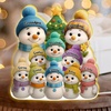 image:imagePersonalized 3D Snowman LED Light Box Christmas Grandma Grandpa Snowman with Kids Name LED Night Light 3D Effect Gift for Grandma Nana Gigi from Granddaughter Grandson on ChristmasSNOWMAN01
