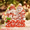 image:imagePersonalized 3D Snowman LED Light Box Christmas Grandma Grandpa Snowman with Kids Name LED Night Light 3D Effect Gift for Grandma Nana Gigi from Granddaughter Grandson on ChristmasSNOWMAN05