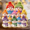 image:imagePersonalized 3D Snowman LED Light Box Christmas Grandma Grandpa Snowman with Kids Name LED Night Light 3D Effect Gift for Grandma Nana Gigi from Granddaughter Grandson on ChristmasSNOWMAN03