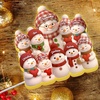 image:imagePersonalized 3D Snowman LED Light Box Christmas Grandma Grandpa Snowman with Kids Name LED Night Light 3D Effect Gift for Grandma Nana Gigi from Granddaughter Grandson on ChristmasSNOWMAN02