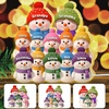 image:imagePersonalized 3D Snowman LED Light Box Christmas Grandma Grandpa Snowman with Kids Name LED Night Light 3D Effect Gift for Grandma Nana Gigi from Granddaughter Grandson on ChristmasSNOWMAN03