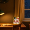 image:imagePersonalized 3D Snowman LED Light Box Christmas Grandma Grandpa Snowman with Kids Name LED Night Light 3D Effect Gift for Grandma Nana Gigi from Granddaughter Grandson on ChristmasSNOWMAN04