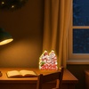 image:imagePersonalized 3D Snowman LED Light Box Christmas Grandma Grandpa Snowman with Kids Name LED Night Light 3D Effect Gift for Grandma Nana Gigi from Granddaughter Grandson on ChristmasSNOWMAN05
